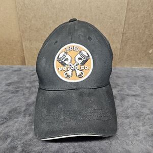 Harley-Davison Official Men Black L/XL Hat Embroidered Patch‎ & Logo HD Motor Co